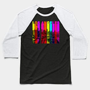 Los Angeles Nights Retro Baseball T-Shirt
